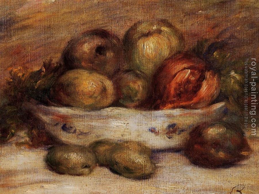 Pierre Auguste Renoir : Still Life with Fruit III